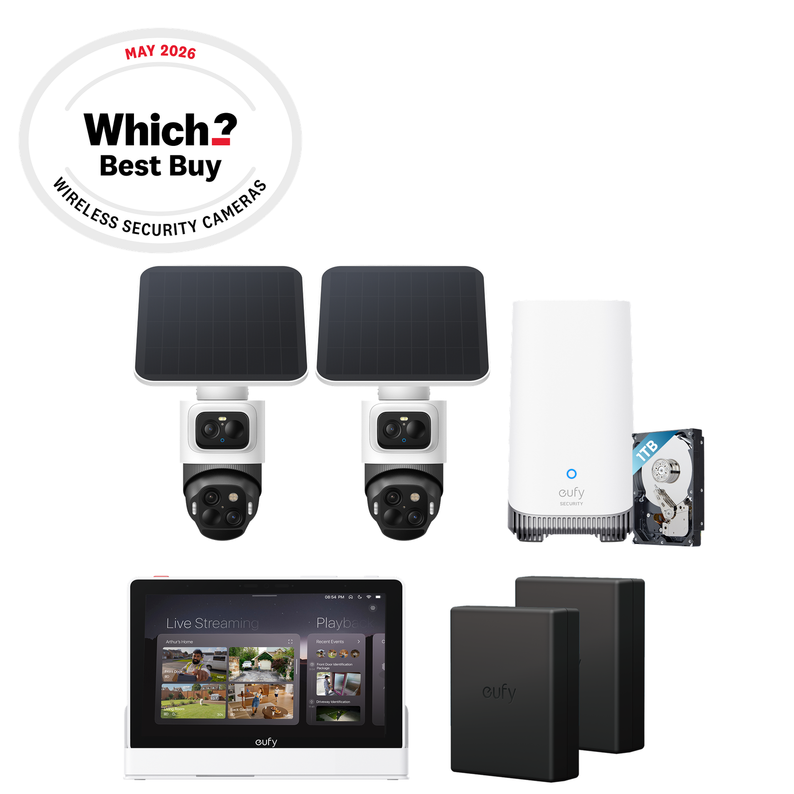 eufyCam S4 Premium Whole-Home Bundle