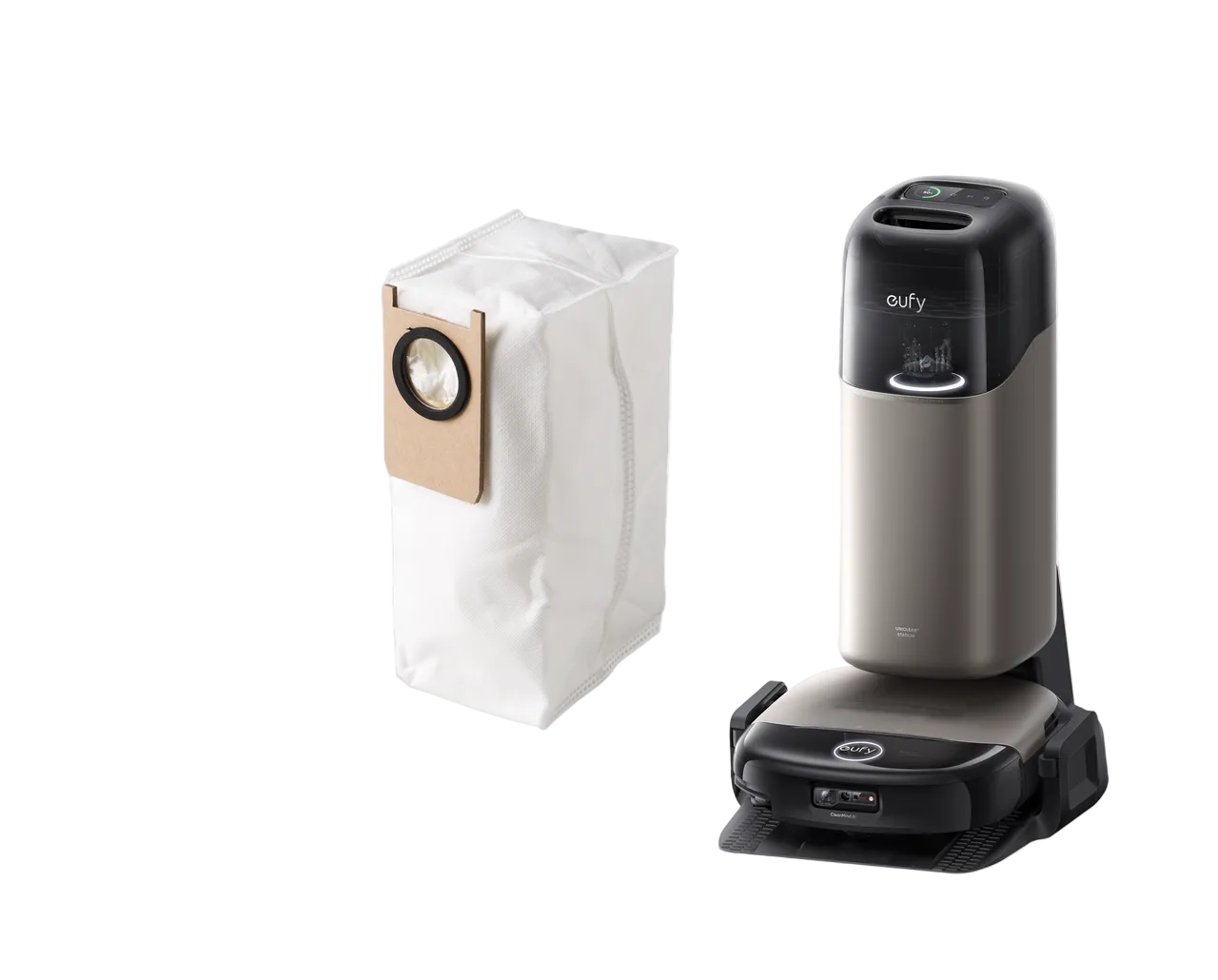 eufy Omni S2 Robot Vacuum and Mop with Dust Bag