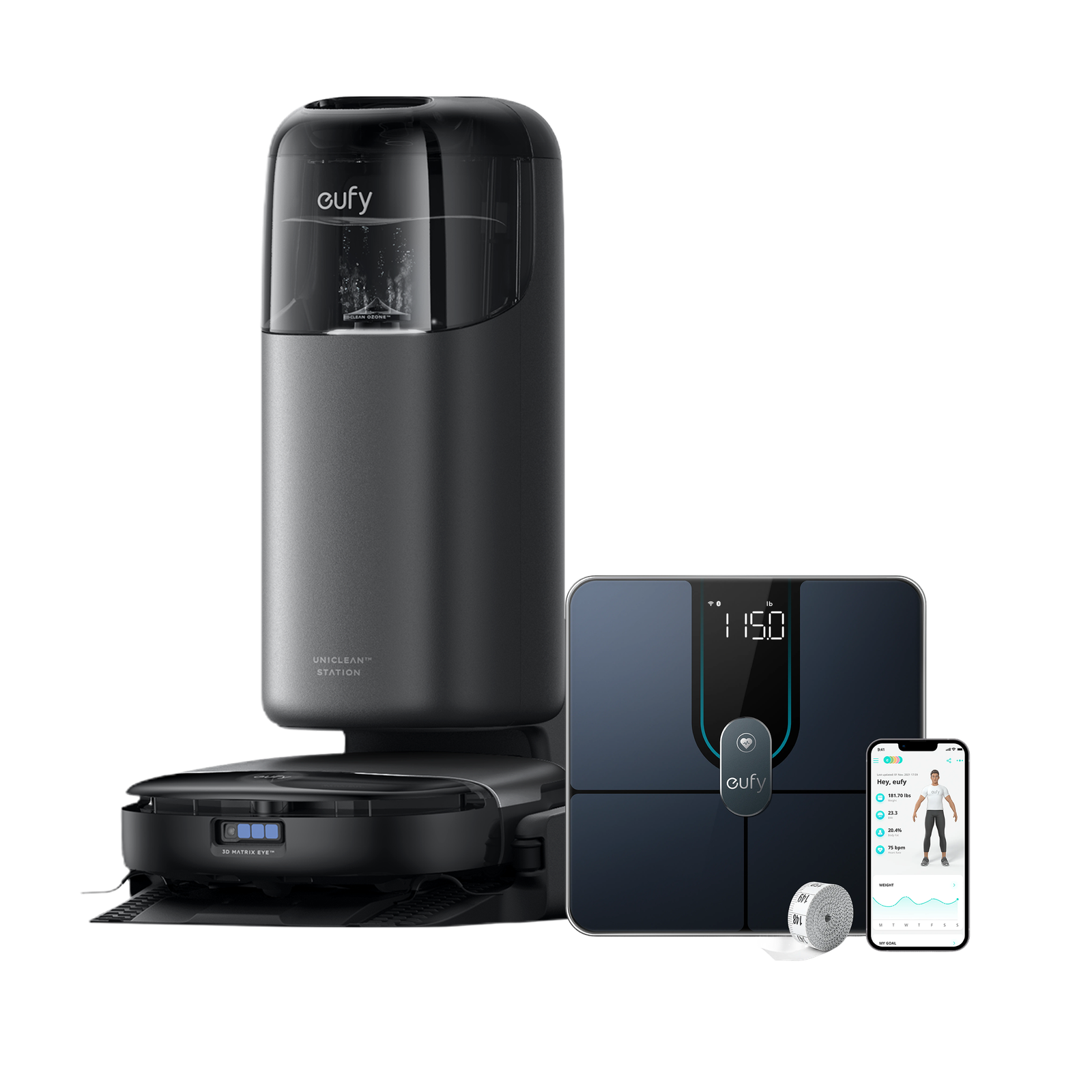 eufy Robot Vacuum Omni S1 Pro + Smart Scale P2 Pro