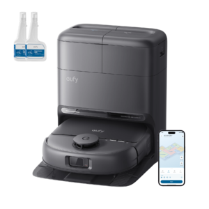 eufy Omni C28 Robot Vacuum and Mop with 2 bottles of eufy Floor Cleaning Solution
