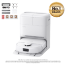 eufy Omni C28 Robot Vacuum (White) and Mop with eufy Replacement Kit