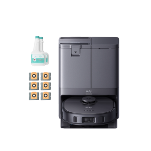 eufy X10 Pro Omni with 6 Extra Dust Bags and 2 Floor Cleaners