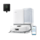 eufy Robot Vacuum Omni E25 White with Floor Cleaner