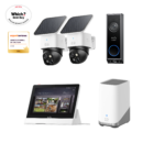 SoloCam S340 (2-Cam Pack) + Video Doorbell E340+ HomeBase S380+Smart Display E10
