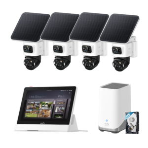 eufyCam S4 (4 pack) + Homebase 3 + Display + 1 TB Hard Drive