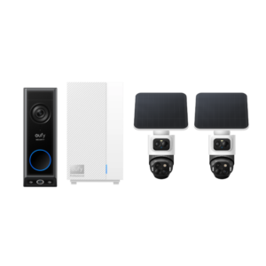 eufyCam S4 (2-pack) + Doorbell E340 + HomeBase Professional S1