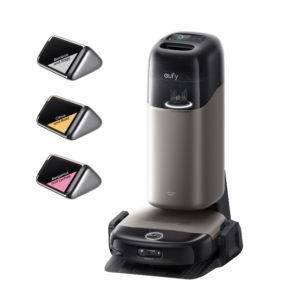 eufy Omni S2 Robot Vacuum & Mop with 3-Scent Fragrance Bundle, 30,000Pa, HydroJet 2.0 Self‑Cleaning Mopping, AI Navigation, All‑in‑One Station