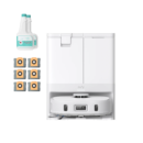 eufy X10 Pro Omni White with 2 Bottles of Floor Cleaning Solution and 6 Dust Bags
