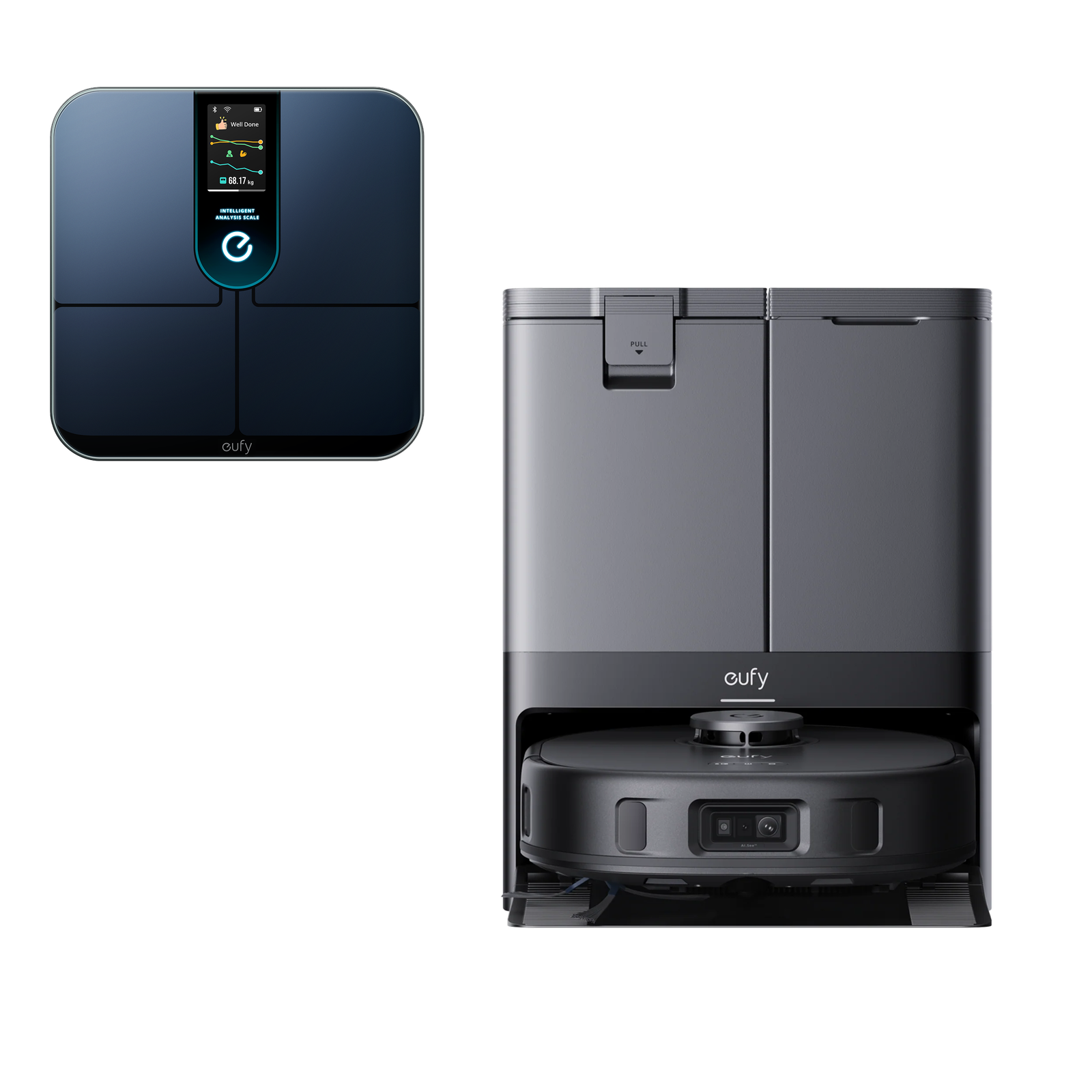 eufy X10 Pro Omni Black + Smart Scale P3