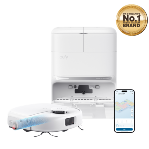 eufy Omni C28 Robot Vacuum & Mop with All-in-One Station (White)