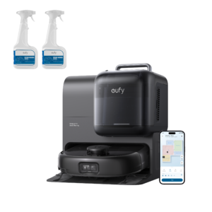 eufy Robot Vacuum Omni E28 with 2 Fabric Cleaners