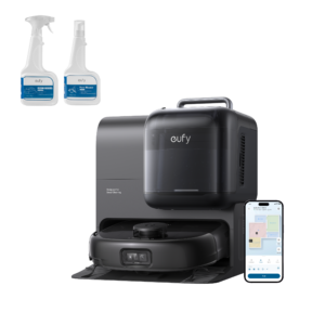 eufy Robot Vacuum Omni E28 with Fabric Cleaner and Floor Cleaner