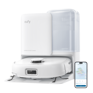 eufy Omni White E25 Robot Vacuum & Mop with All-in-One Station